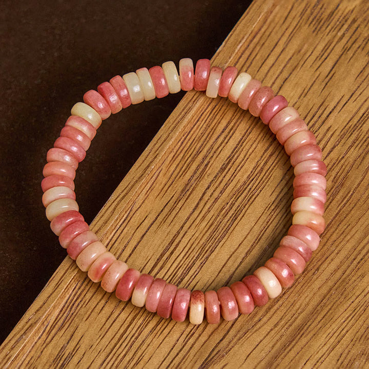 Armband mit Buddha Stones , natürlichem tibetischem Kamelknochen, violette Blutperlen, zum Fernhalten böser Geister