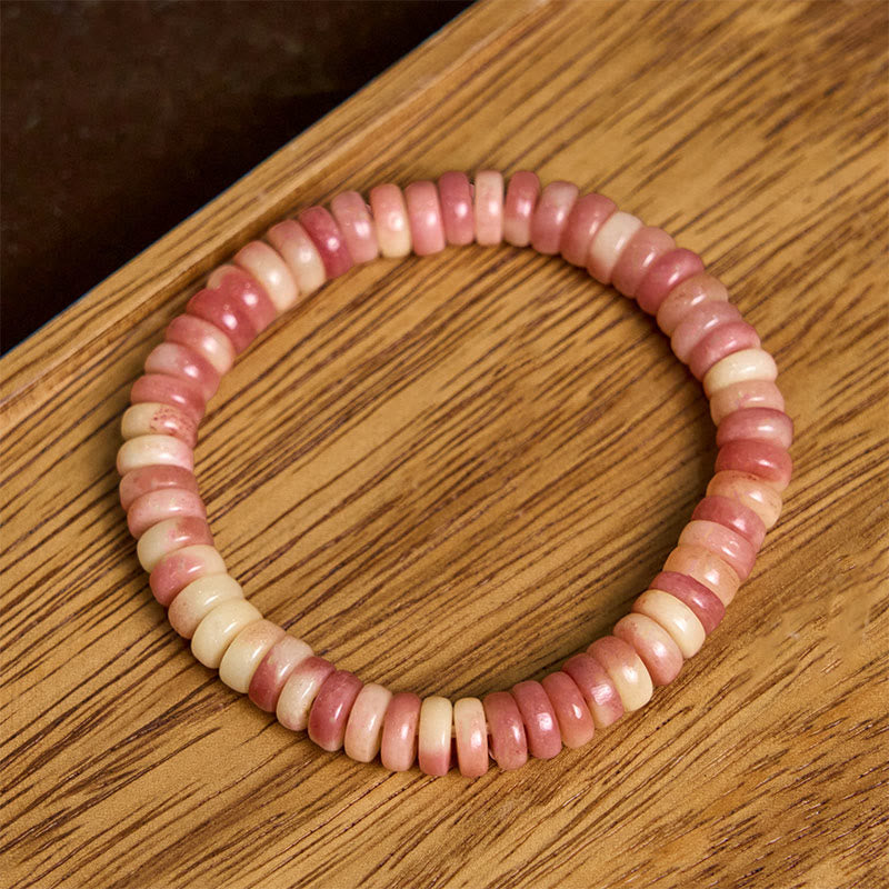 Armband mit Buddha Stones , natürlichem tibetischem Kamelknochen, violette Blutperlen, zum Fernhalten böser Geister