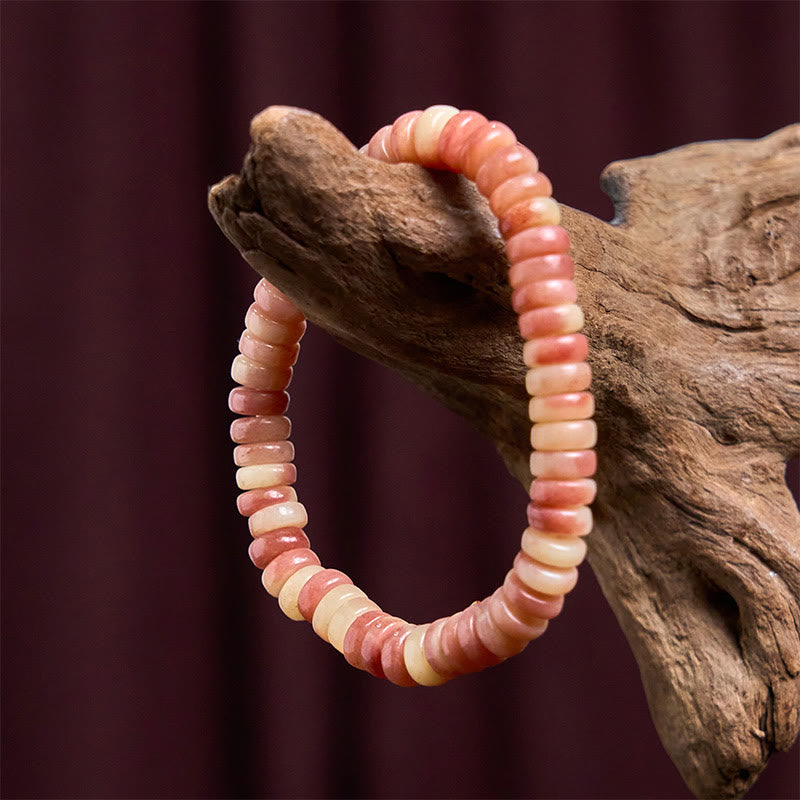 Armband mit Buddha Stones , natürlichem tibetischem Kamelknochen, violette Blutperlen, zum Fernhalten böser Geister