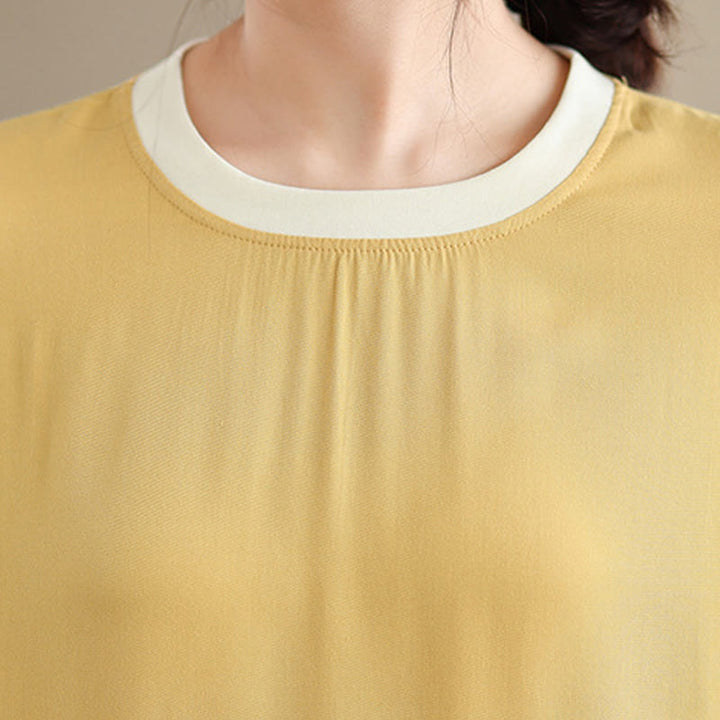 Buddha Stones – Ärmelloses Midikleid aus Baumwolle mit Schlitzdesign und Taschen in reiner Farbe - image 31