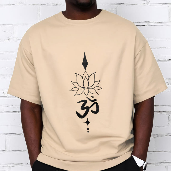 Buddha Stones ​​Om Symbol Lotus T T-shirt - image 12