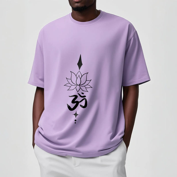 Buddha Stones ​​Om Symbol Lotus T T-shirt - image 17