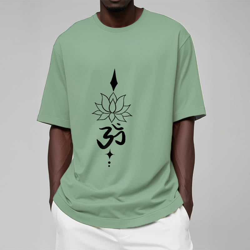 Buddha Stones ​​Om Symbol Lotus T T-shirt - image 20