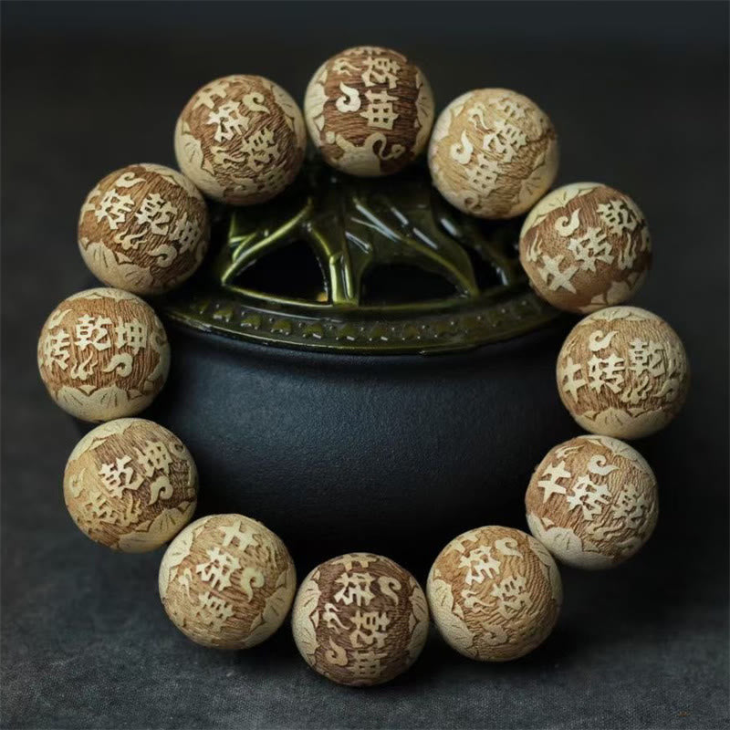 Buddha Stones, Kampferholz, Yin-Yang-Ochsengravur, Klarheit - image 5