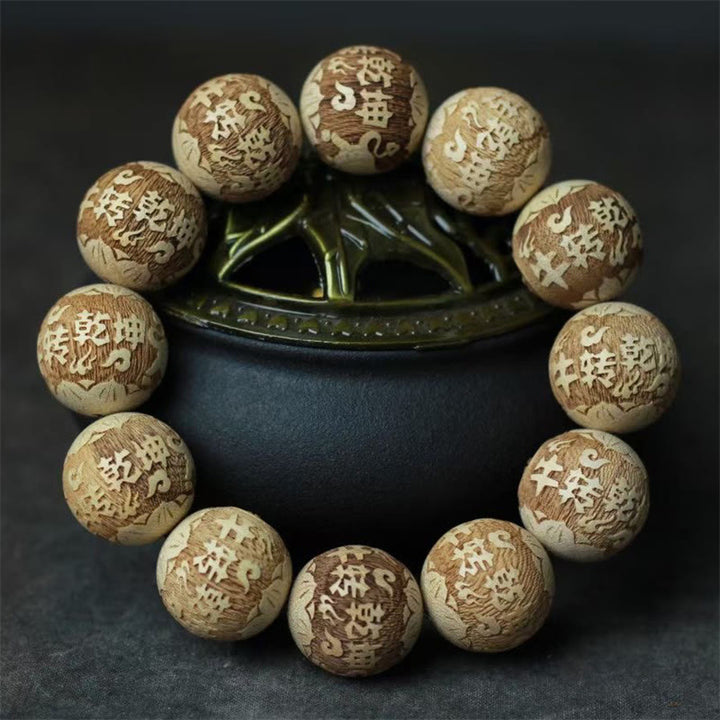 Buddha Stones, Kampferholz, Yin-Yang-Ochsengravur, Klarheit - image 5