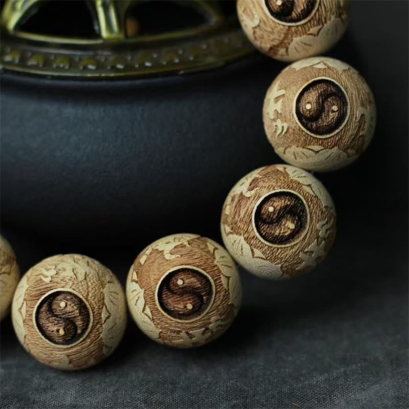 Buddha Stones, Kampferholz, Yin-Yang-Ochsengravur, Klarheit - image 10