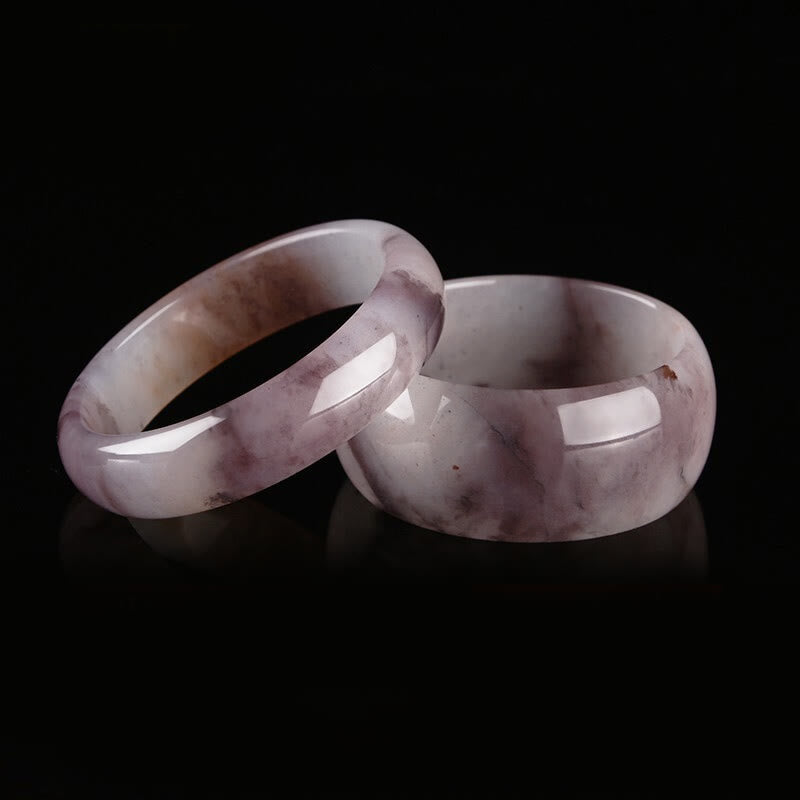 Buddha Stones Lila Jade Glück Schutz Armband Armreif - image 12