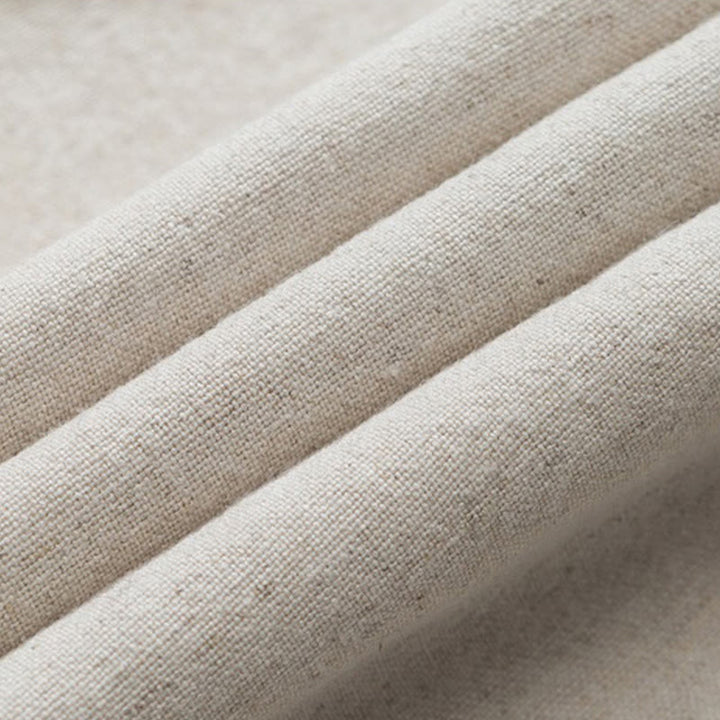 Buddha Stones Lässige, lockere Hose mit Froschknopf, schlichte Herrenhose aus Baumwolle und Leinen in den Längen 7–8 mit Taschen - image 10