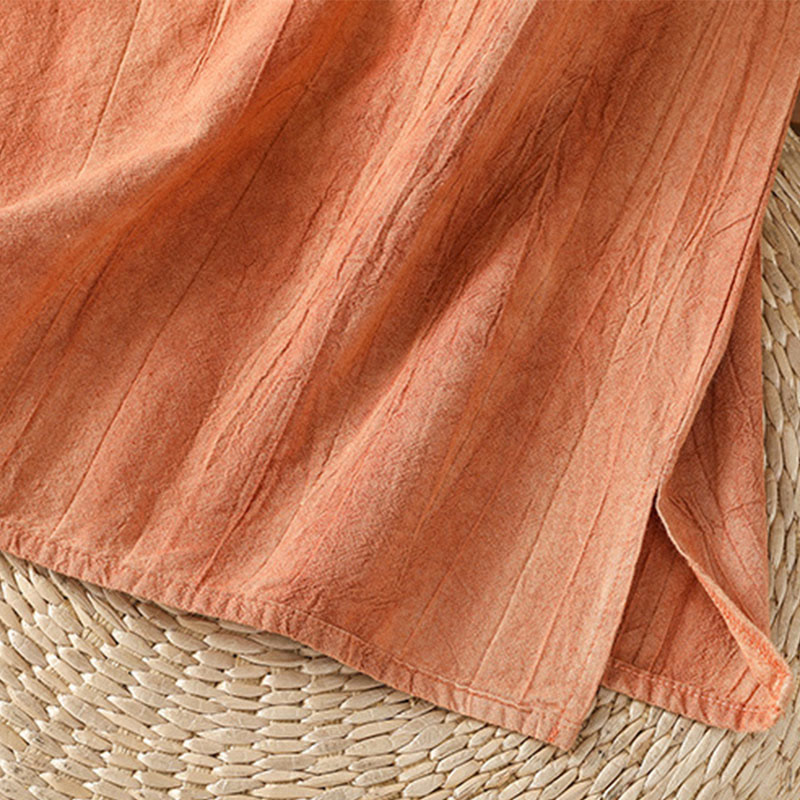 Buddha Stones Damen-Weste mit Retro-Froschknopf-Design, ärmellos, Baumwolle - image 8