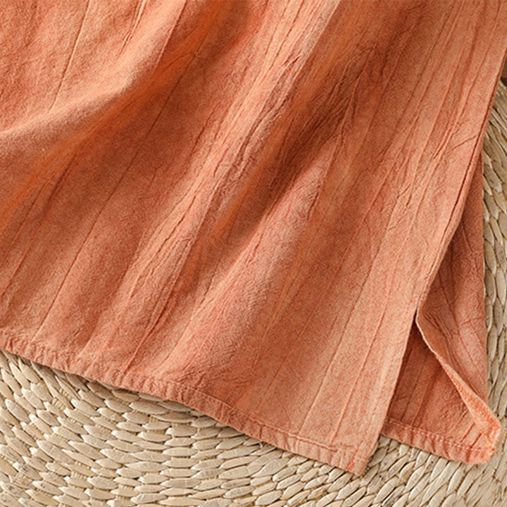 Buddha Stones Damen-Weste mit Retro-Froschknopf-Design, ärmellos, Baumwolle - image 8