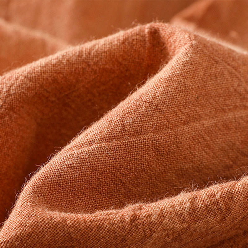 Buddha Stones Damen-Weste mit Retro-Froschknopf-Design, ärmellos, Baumwolle - image 9