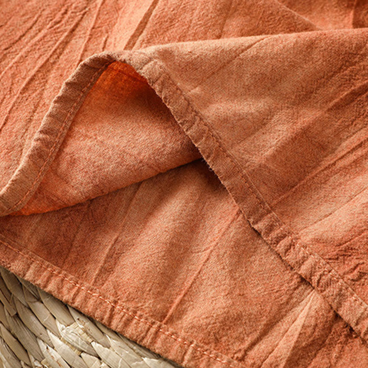 Buddha Stones Damen-Weste mit Retro-Froschknopf-Design, ärmellos, Baumwolle - image 7