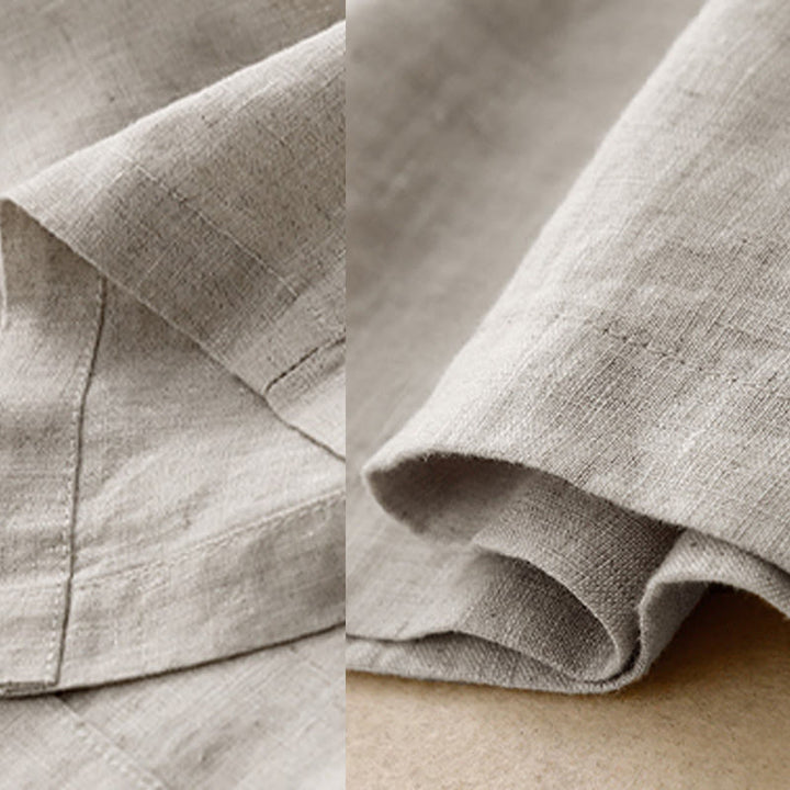 Buddha Stones Sommer-Caprihose mit elastischer Taille und weitem Bein für Damen mit Taschen - image 22