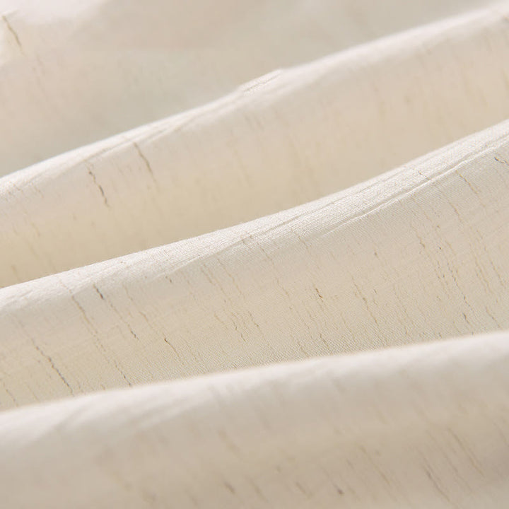 Buddha Stones Damenrockhose mit einfarbigem Saum und Schlitzdesign und Taschen - image 11