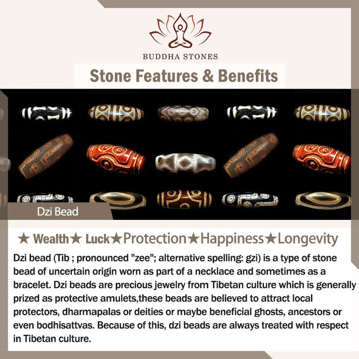 Buddha Stones, tibetische 108 Perlen, Knochenperlen, Dzi-Perlen, halten böse Geister fern, Mala