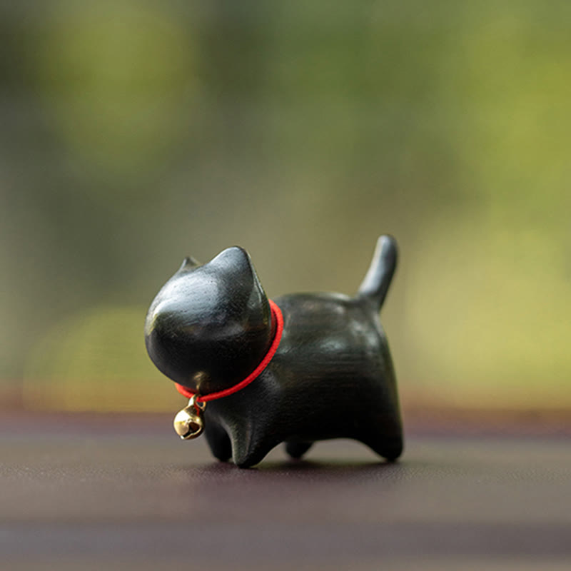 Buddha Stones, grünes Sandelholz, kleines Blatt, rotes Sandelholz, süße Katzentiere, beruhigende Friedensdekoration - image 12