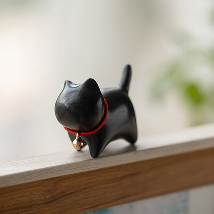 Buddha Stones, grünes Sandelholz, kleines Blatt, rotes Sandelholz, süße Katzentiere, beruhigende Friedensdekoration - image 15