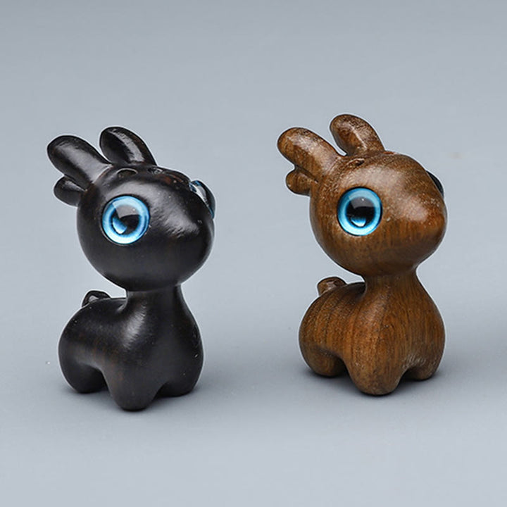 Buddha Stones, grünes Sandelholz, kleines Blatt, rotes Sandelholz, süße Katzentiere, beruhigende Friedensdekoration - image 33