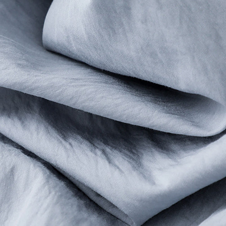 Buddha Stones Damenhose aus Baumwolle mit lässigem Saum und hohlem Design, Länge 7–8, weites Bein, mit Taschen