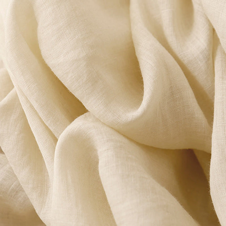 Buddha Stones Sommer Einfarbig Elastische Taille Kordelzug Damenrock - image 28