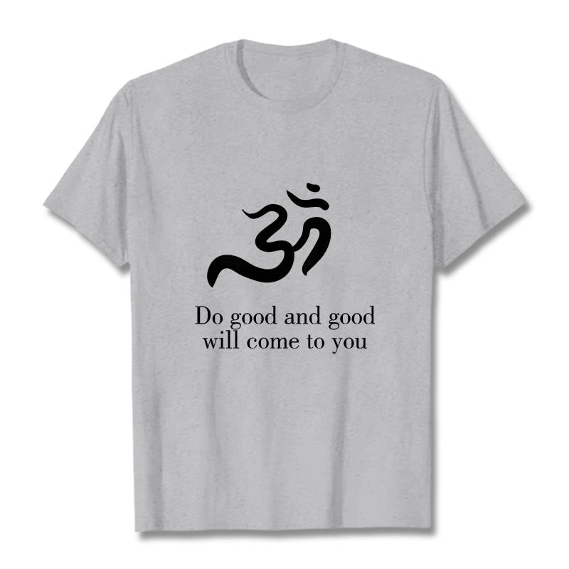 Buddha Stones Casual Om Symbol Sanskrit Spirituelles Design Baumwolle T-Shirt - image 20