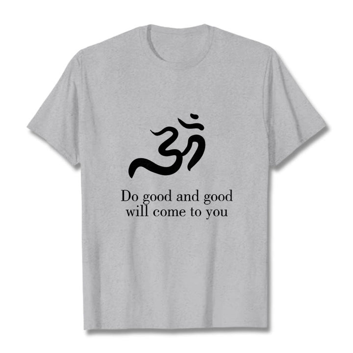 Buddha Stones Casual Om Symbol Sanskrit Spirituelles Design Baumwolle T-Shirt - image 20