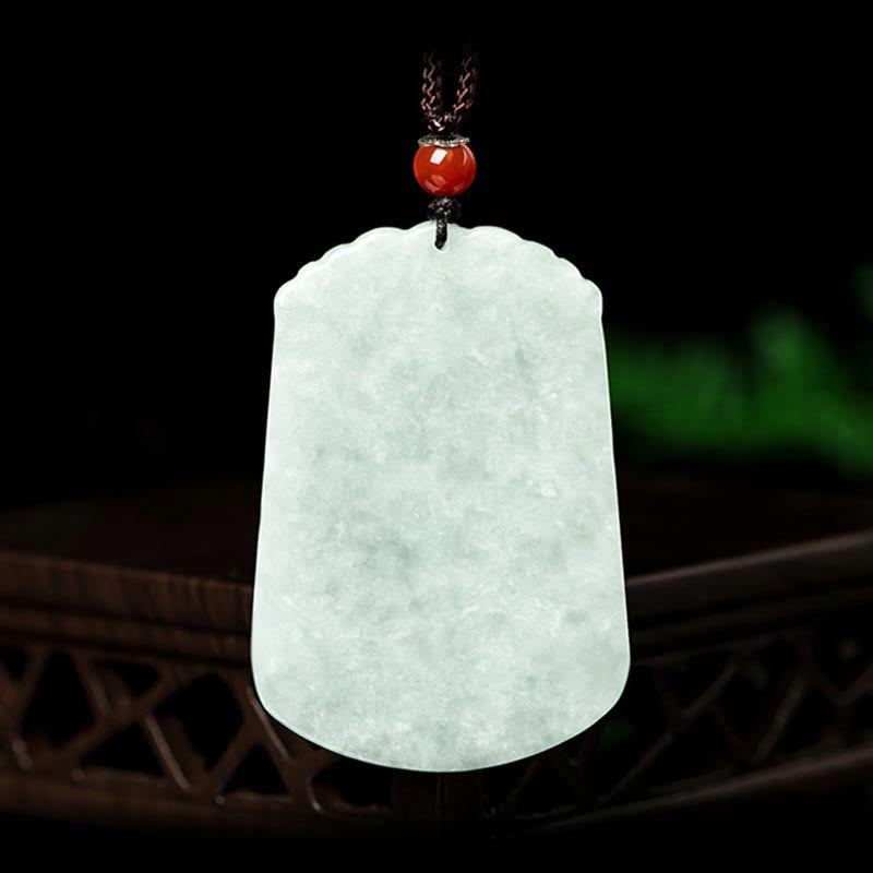 Buddha Stones, natürliche Jade, 12 chinesische Sternzeichen, Fülle, Amulett-Anhänger-Halskette - image 2