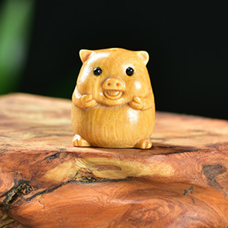 Buddha Stones, grünes Sandelholz, kleines Blatt, rotes Sandelholz, süßes Schwein, Tiere, positive Dekoration - image 9