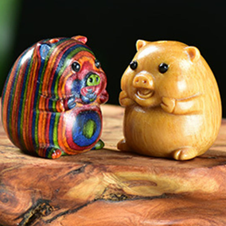 Buddha Stones, grünes Sandelholz, kleines Blatt, rotes Sandelholz, süßes Schwein, Tiere, positive Dekoration - image 16