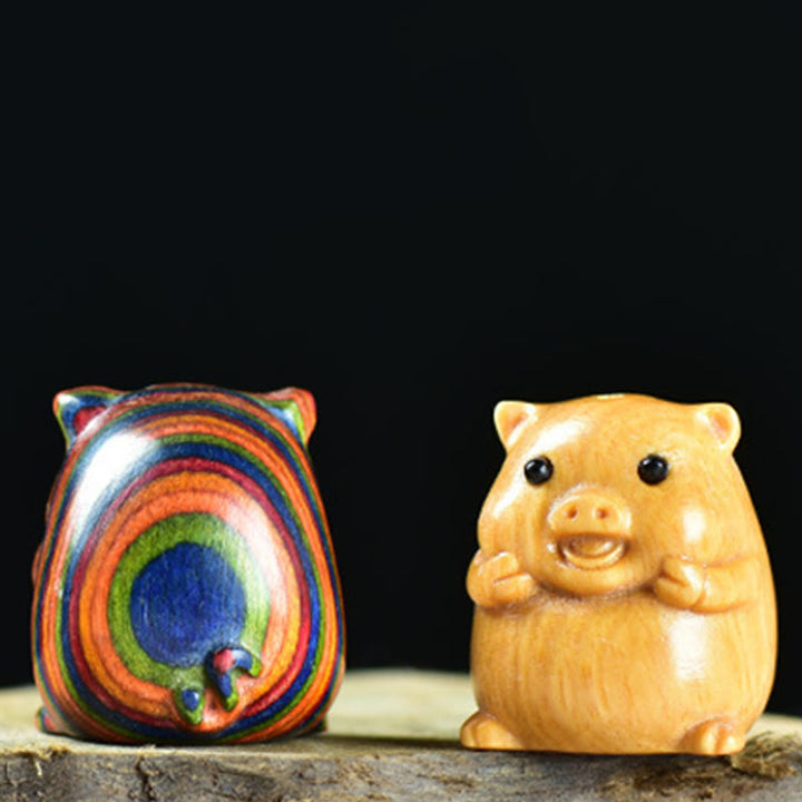 Buddha Stones, grünes Sandelholz, kleines Blatt, rotes Sandelholz, süßes Schwein, Tiere, positive Dekoration - image 17