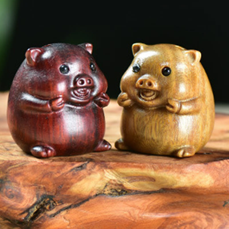 Buddha Stones, grünes Sandelholz, kleines Blatt, rotes Sandelholz, süßes Schwein, Tiere, positive Dekoration - image 18