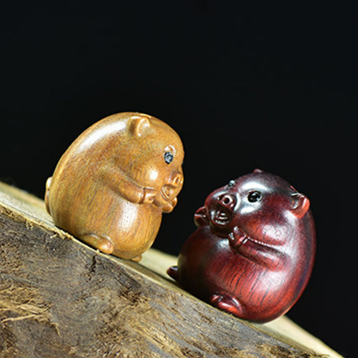 Buddha Stones, grünes Sandelholz, kleines Blatt, rotes Sandelholz, süßes Schwein, Tiere, positive Dekoration - image 19
