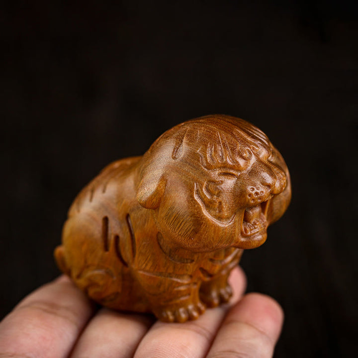 Buddha Stones, grünes Sandelholz, süße Tigertiere, positive Dekoration - image 5