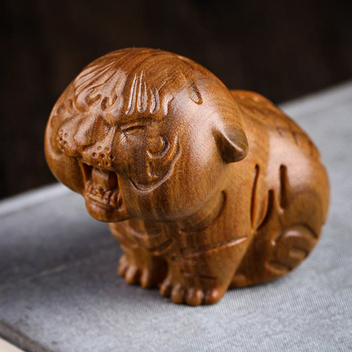 Buddha Stones, grünes Sandelholz, süße Tigertiere, positive Dekoration - image 8