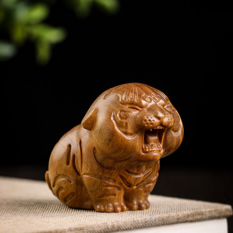 Buddha Stones, grünes Sandelholz, süße Tigertiere, positive Dekoration - image 8