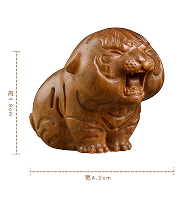 Buddha Stones, grünes Sandelholz, süße Tigertiere, positive Dekoration - image 13