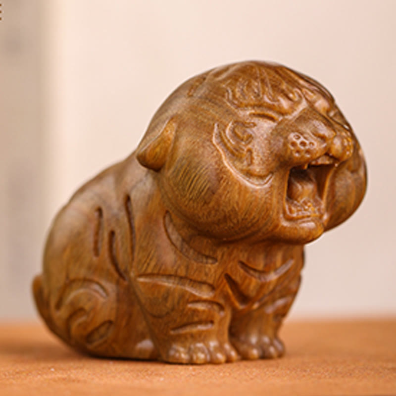 Buddha Stones, grünes Sandelholz, süße Tigertiere, positive Dekoration - image 1