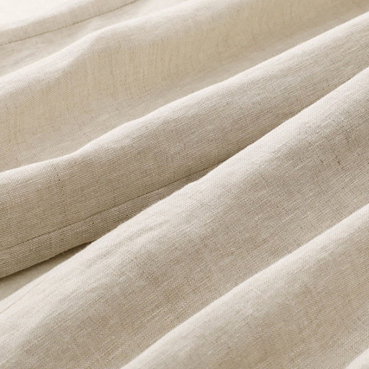 Buddha Stones Sommer-Haremshose aus Baumwolle und Leinen für Damen mit Taschen - image 15