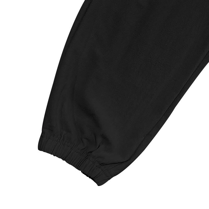 Buddha Stones Herren-Cargohose aus Leinen mit Kordelzug und Taschen - image 8