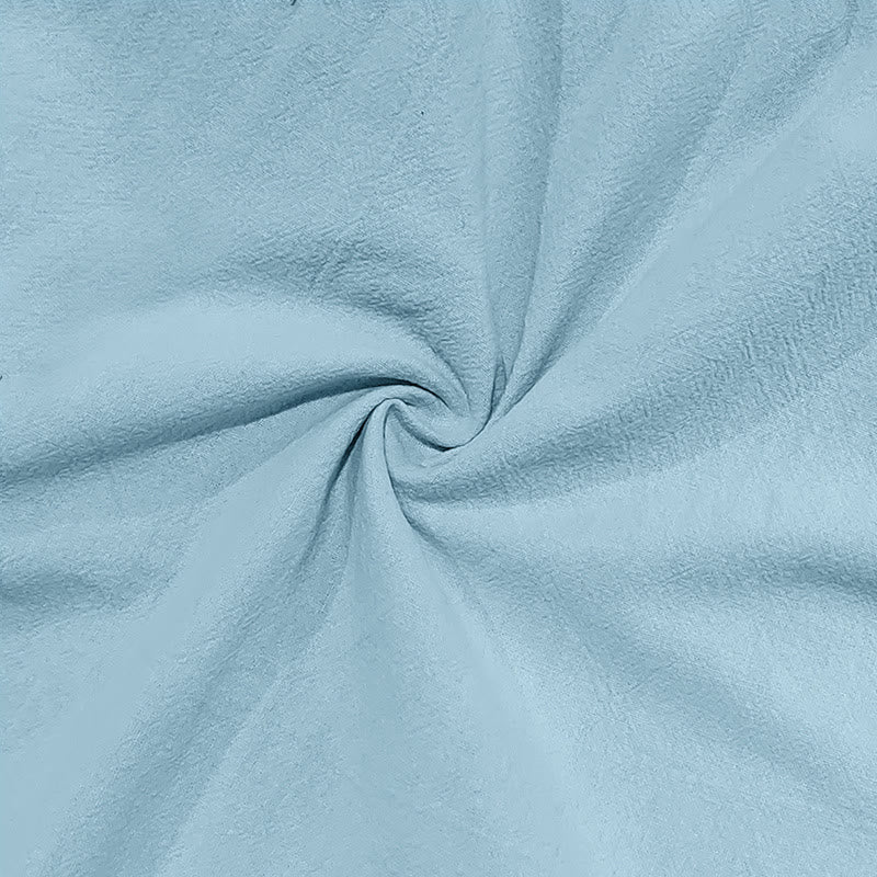 Buddha Stones Herren-Cargohose aus Leinen mit Kordelzug und Taschen - image 14