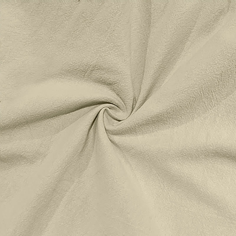 Buddha Stones Herren-Cargohose aus Leinen mit Kordelzug und Taschen - image 26