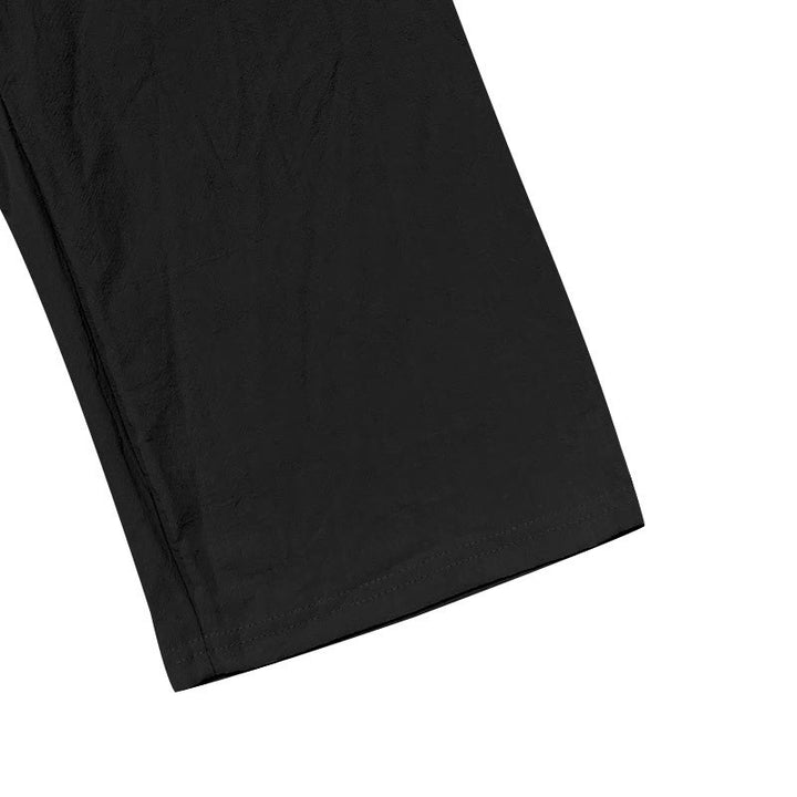 Buddha Stones Einfarbige Knöpfe Kordelzug Herren Baumwollhose mit Taschen - image 19