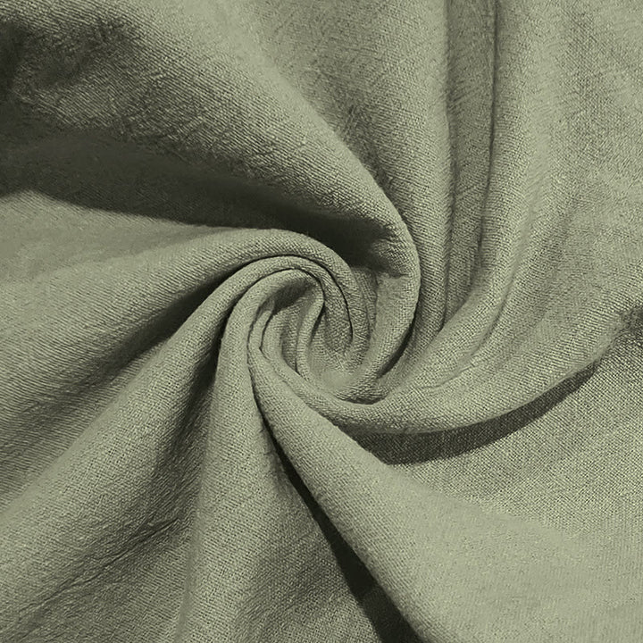 Buddha Stones Einfarbige Knöpfe Kordelzug Herren Baumwollhose mit Taschen - image 21