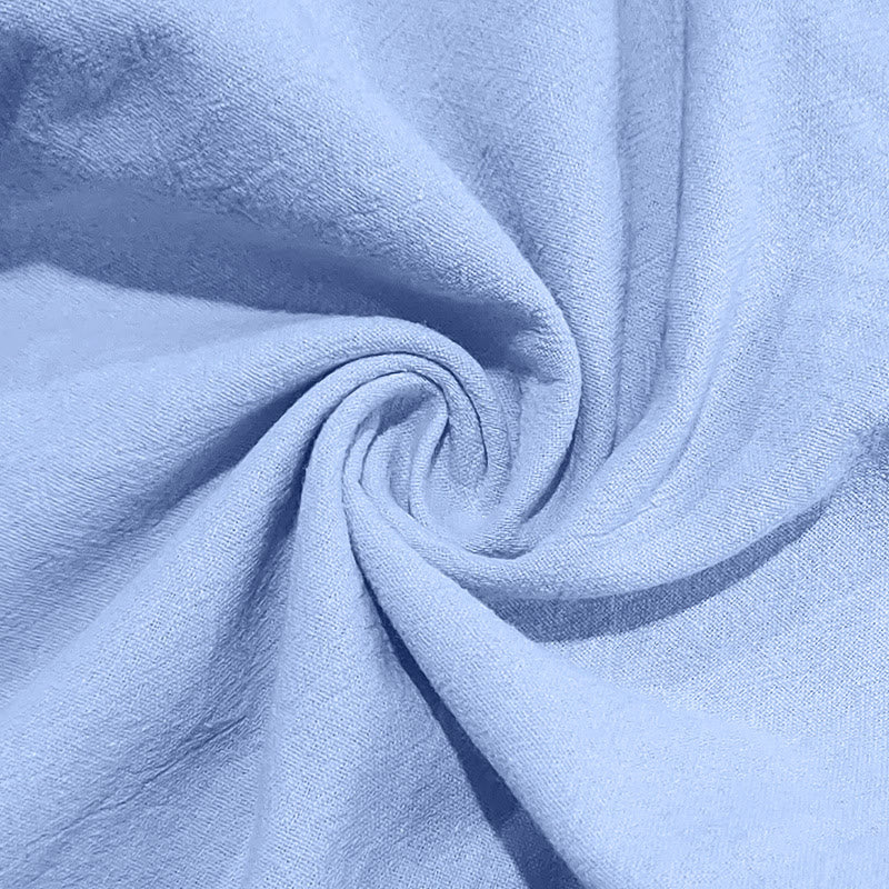 Buddha Stones Einfarbige Knöpfe Kordelzug Herren Baumwollhose mit Taschen - image 29