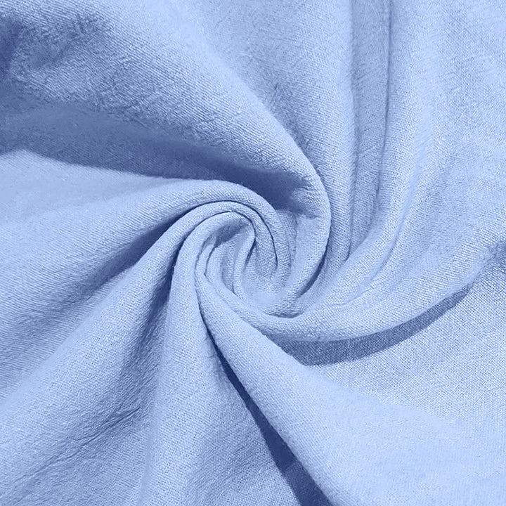 Buddha Stones Einfarbige Knöpfe Kordelzug Herren Baumwollhose mit Taschen - image 29