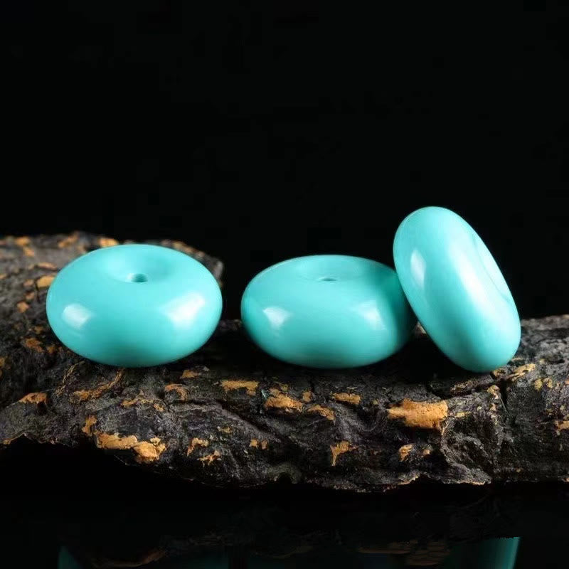 Buddha Stones Türkis Frieden Schnalle Seil Balance Halskette Anhänger - image 8