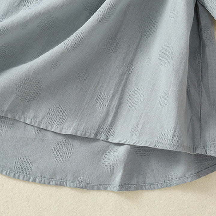 Buddha Stones 2-teiliges schlichtes Damen-Kurzarmhemd mit Haremshose und Meditationskleidungsset - image 5