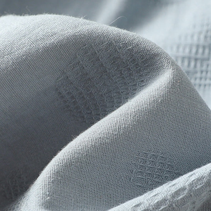 Buddha Stones 2-teiliges schlichtes Damen-Kurzarmhemd mit Haremshose und Meditationskleidungsset - image 6