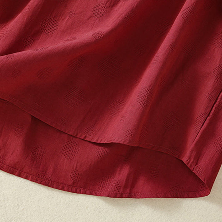 Buddha Stones 2-teiliges schlichtes Damen-Kurzarmhemd mit Haremshose und Meditationskleidungsset - image 29