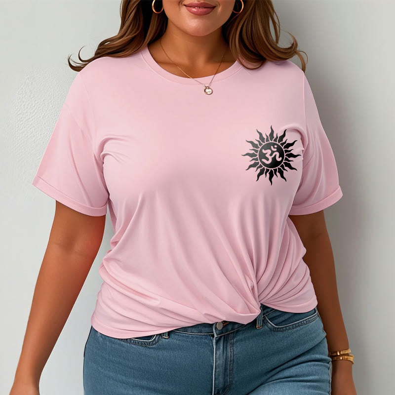 Buddha Stones Sonne OM Symbol Design T T-shirt - image 17